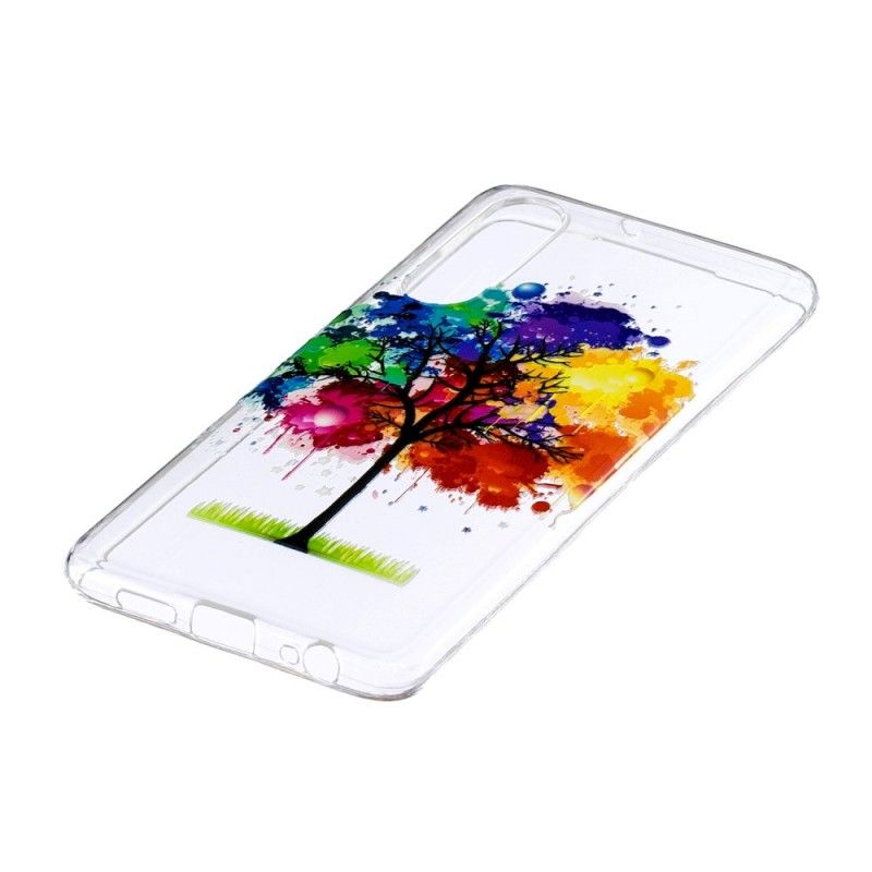 Coque Huawei P30 Transparente Arbre Aquarelle