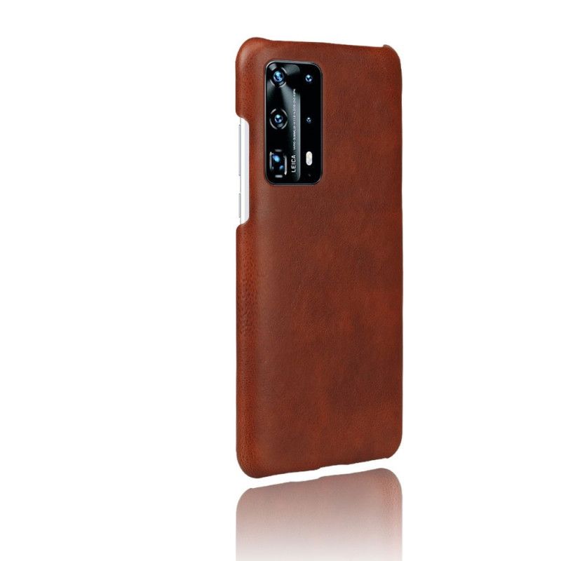 Coque Huawei P40 Effet Cuir Ksq