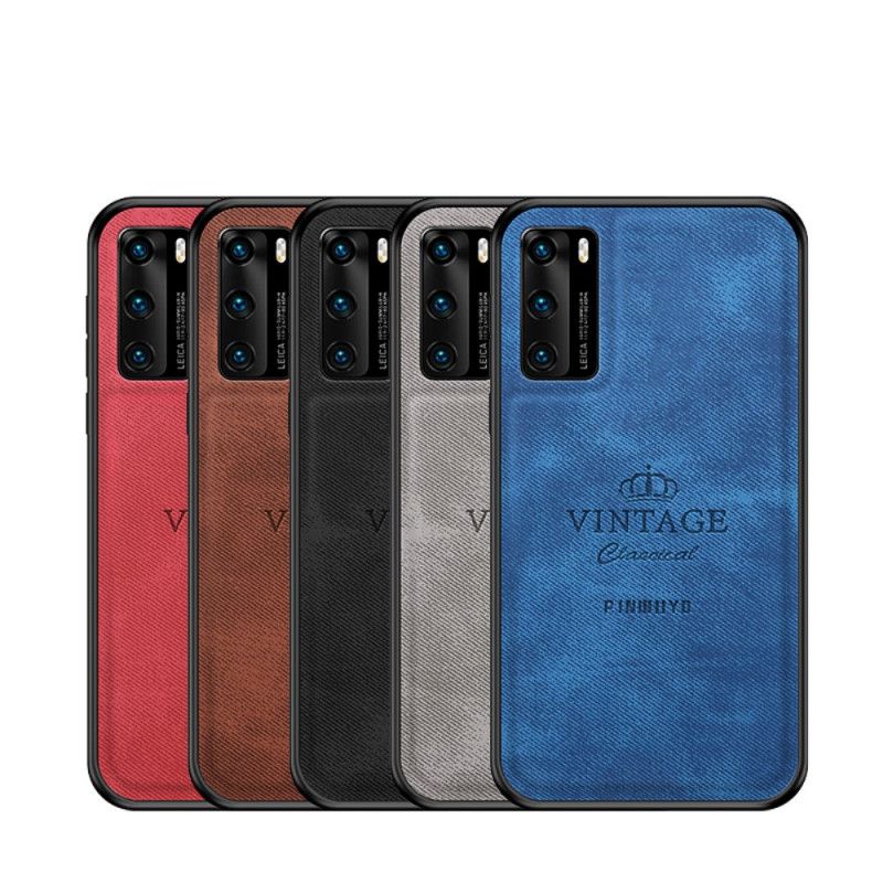 Coque Huawei P40 Honorable Vintage Pinwuyo