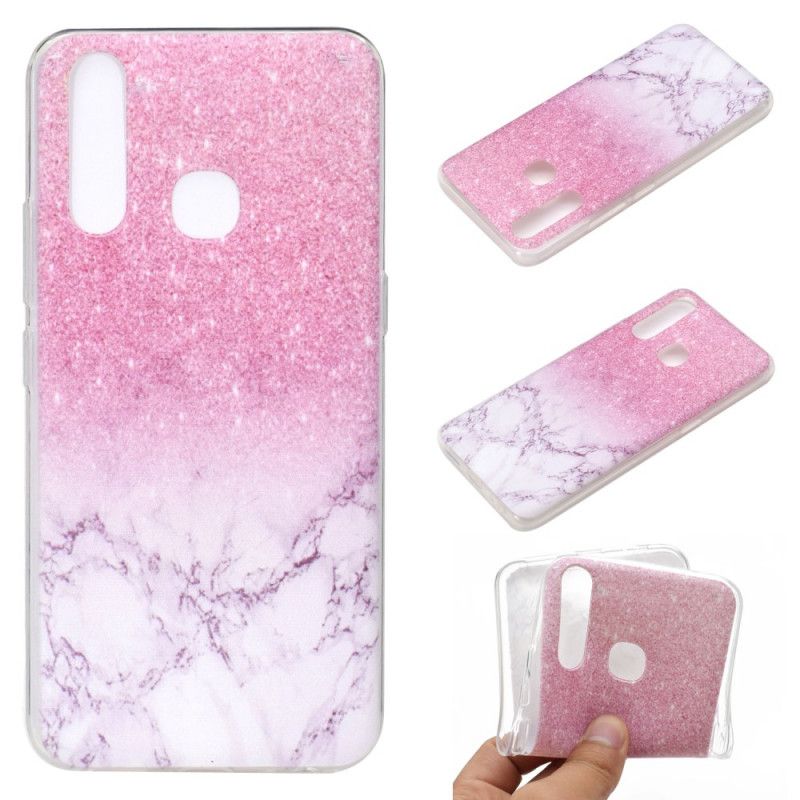 Coque Huawei P40 Lite E / Y7p Marbre