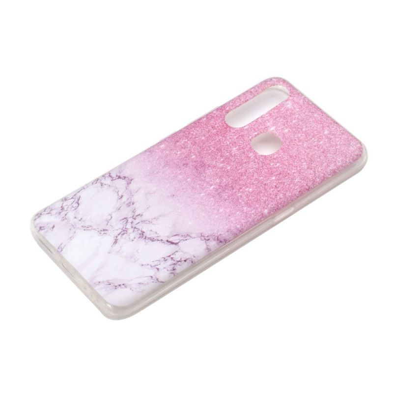 Coque Huawei P40 Lite E / Y7p Marbre