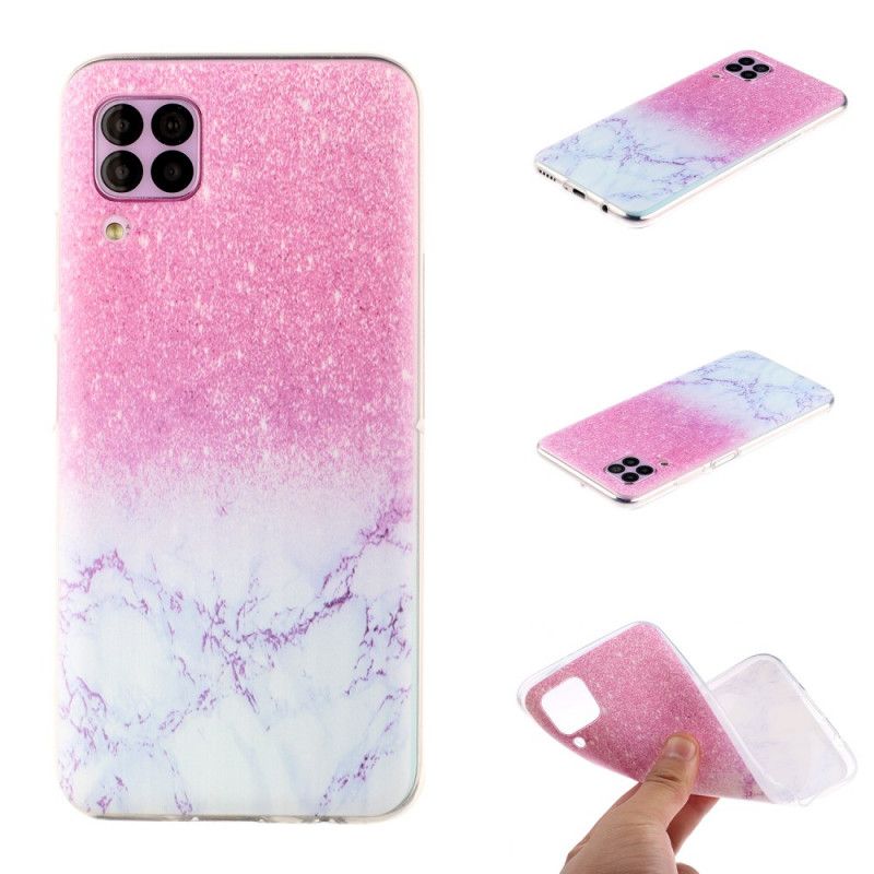 Coque Huawei P40 Lite Marbre