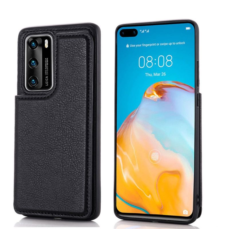 Coque Huawei P40 Porte-cartes Support