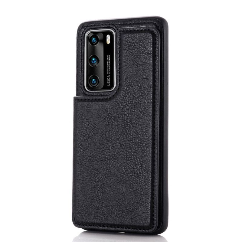 Coque Huawei P40 Porte-cartes Support