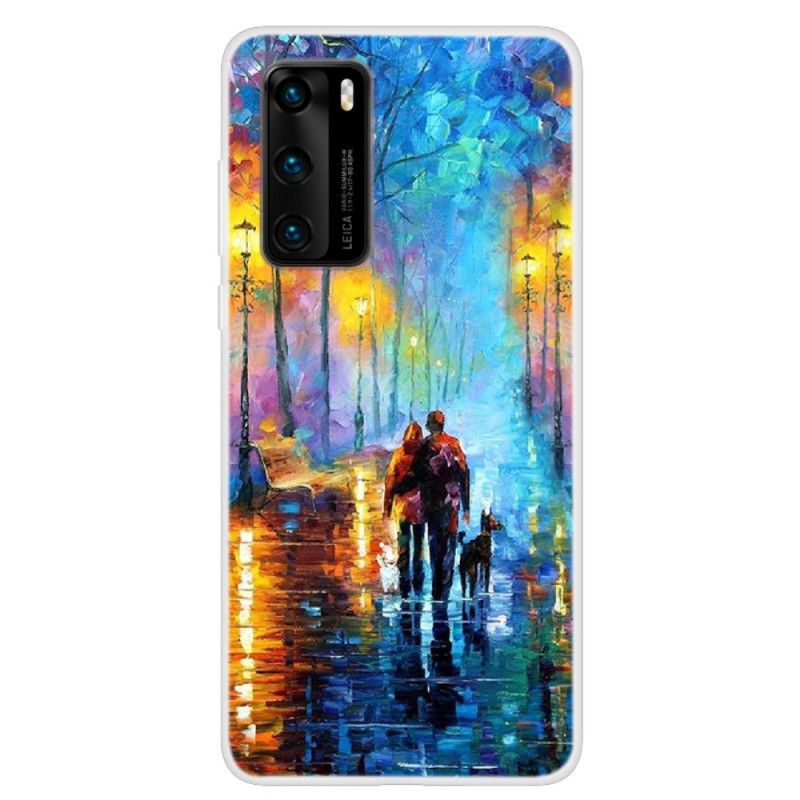 Coque Huawei P40 Promenade En Famille