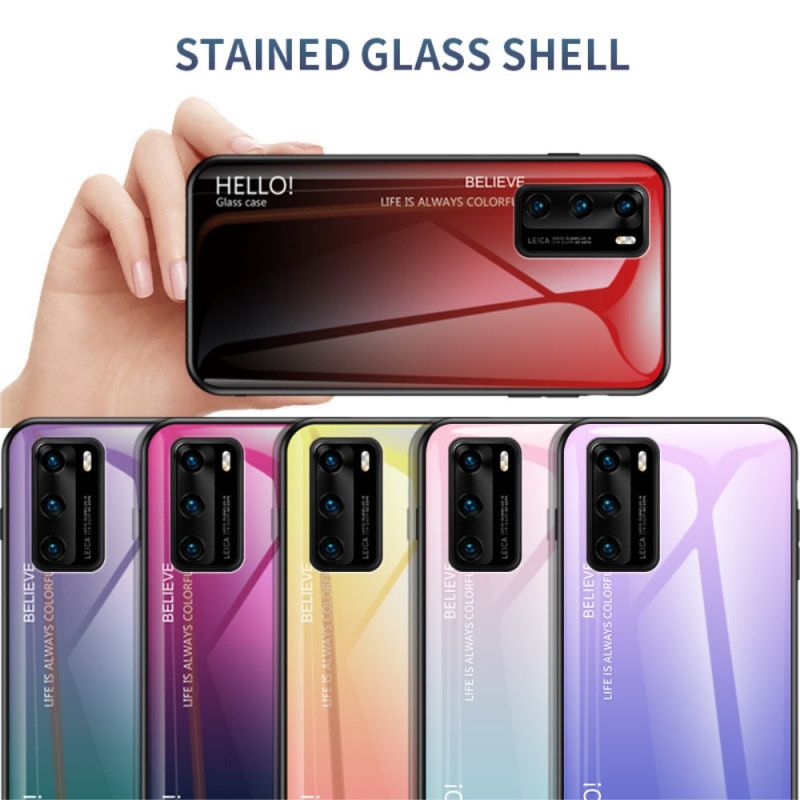 Coque Huawei P40 Verre Trempé Hello