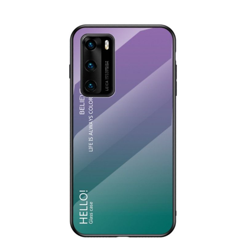 Coque Huawei P40 Verre Trempé Hello