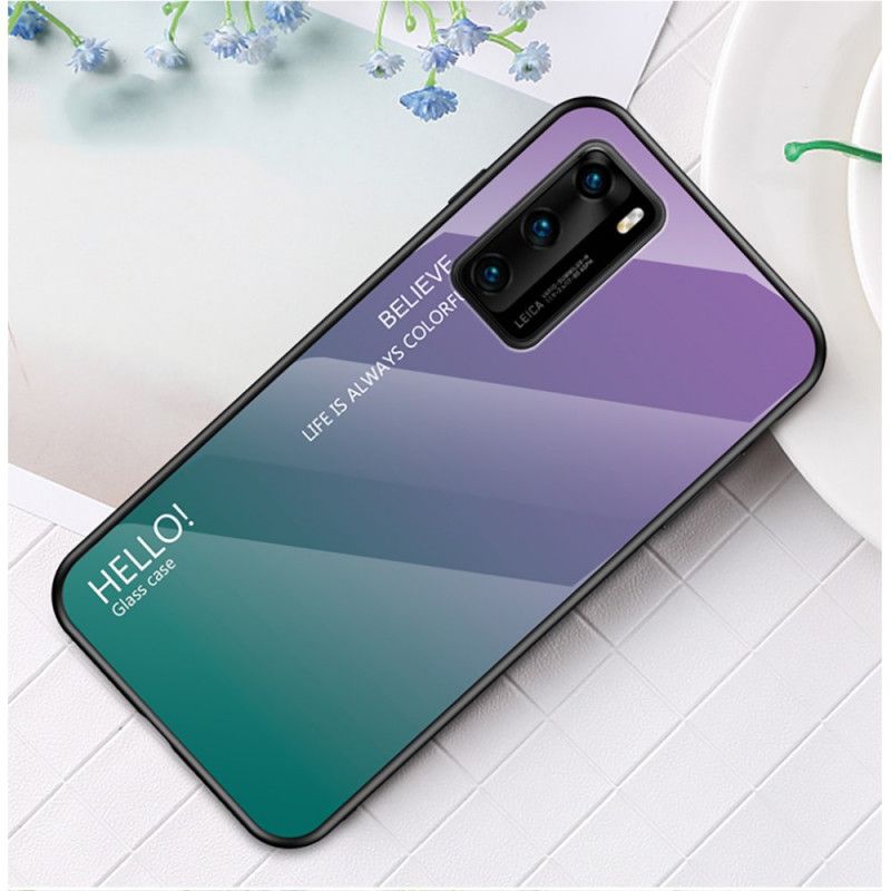 Coque Huawei P40 Verre Trempé Hello