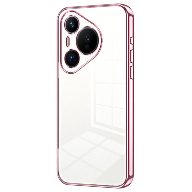 Coque Huawei Pura 70 Rebords Style Métal