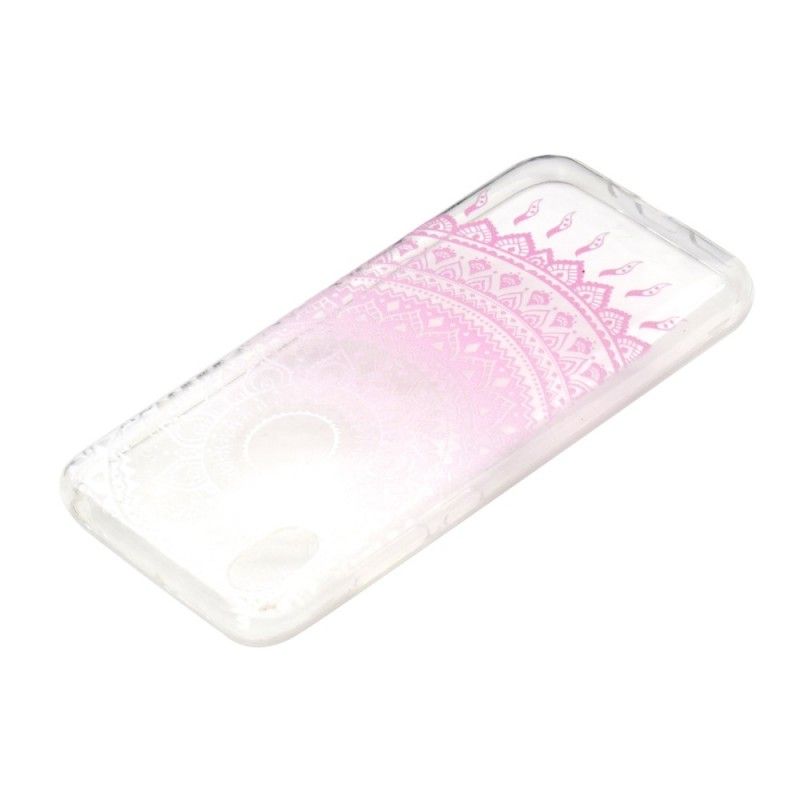 Coque Huawei Y5 2019 Transparente Mandala Coloré