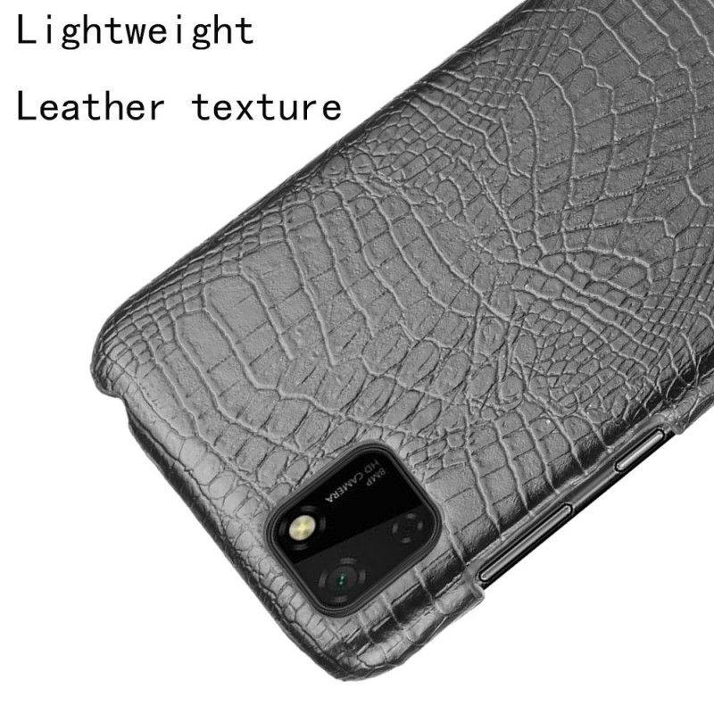 Coque Huawei Y5p Effet Peau De Crocodile