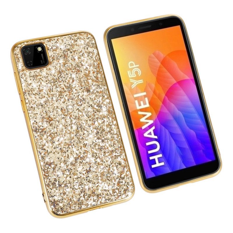 Coque Huawei Y5p Je Suis Paillettes