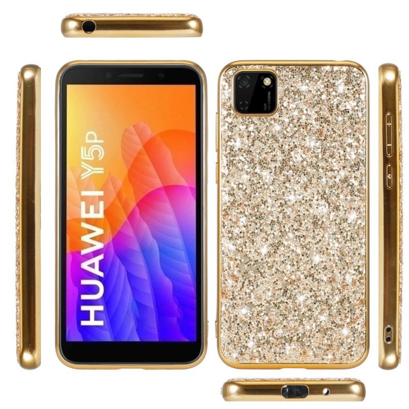 Coque Huawei Y5p Je Suis Paillettes