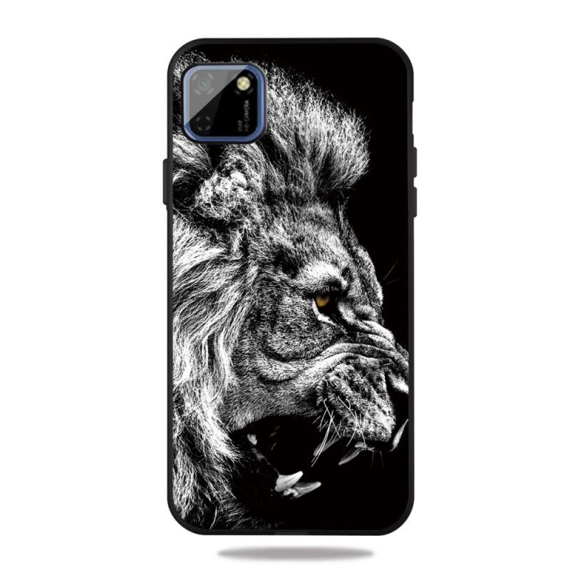 Coque Huawei Y5p Lion Féroce