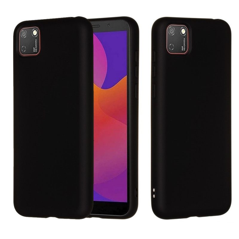 Coque Huawei Y5p Silicone Liquide Avec Lanière