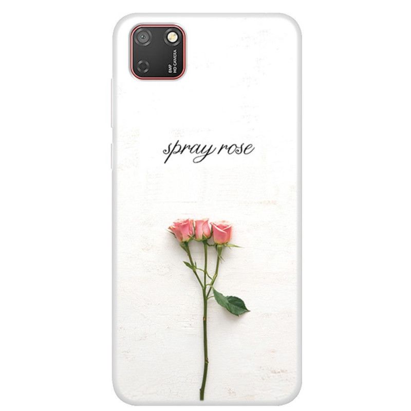 Coque Huawei Y5p Spray Roses