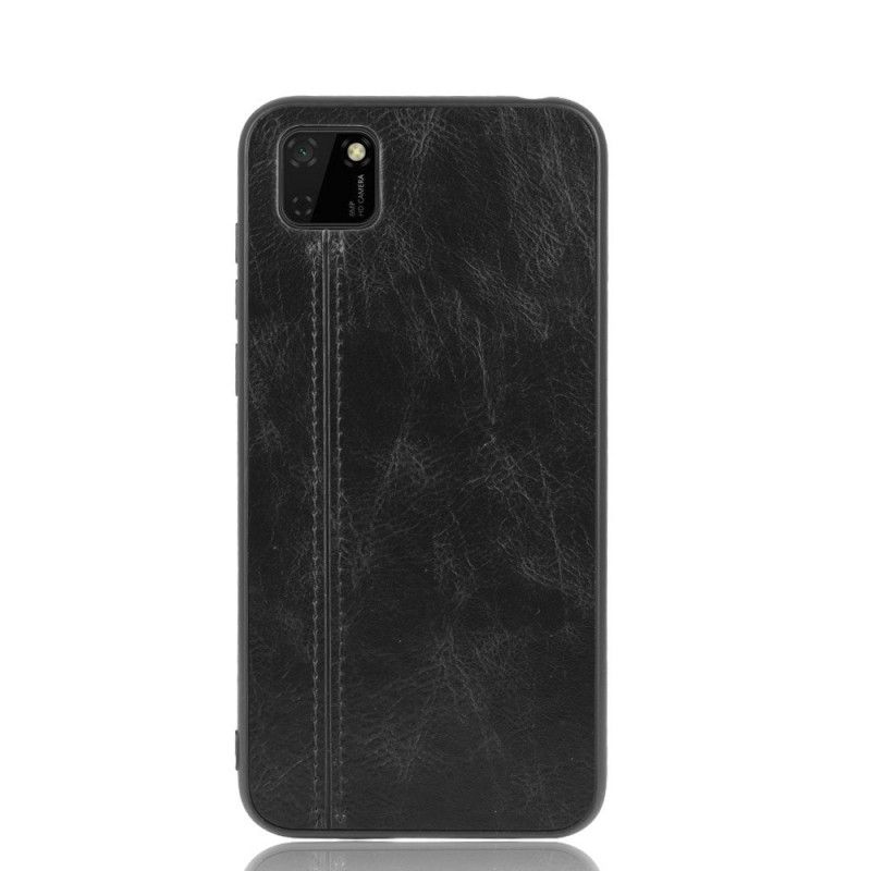 Coque Huawei Y5p Style Cuir Coutures