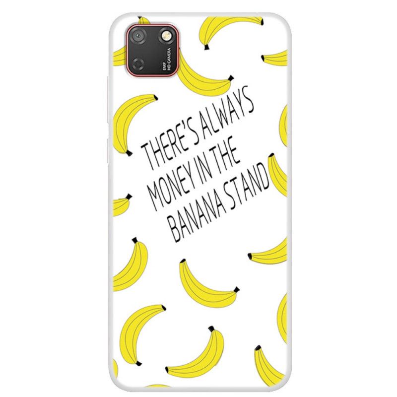 Coque Huawei Y5p Transparente Banana Money