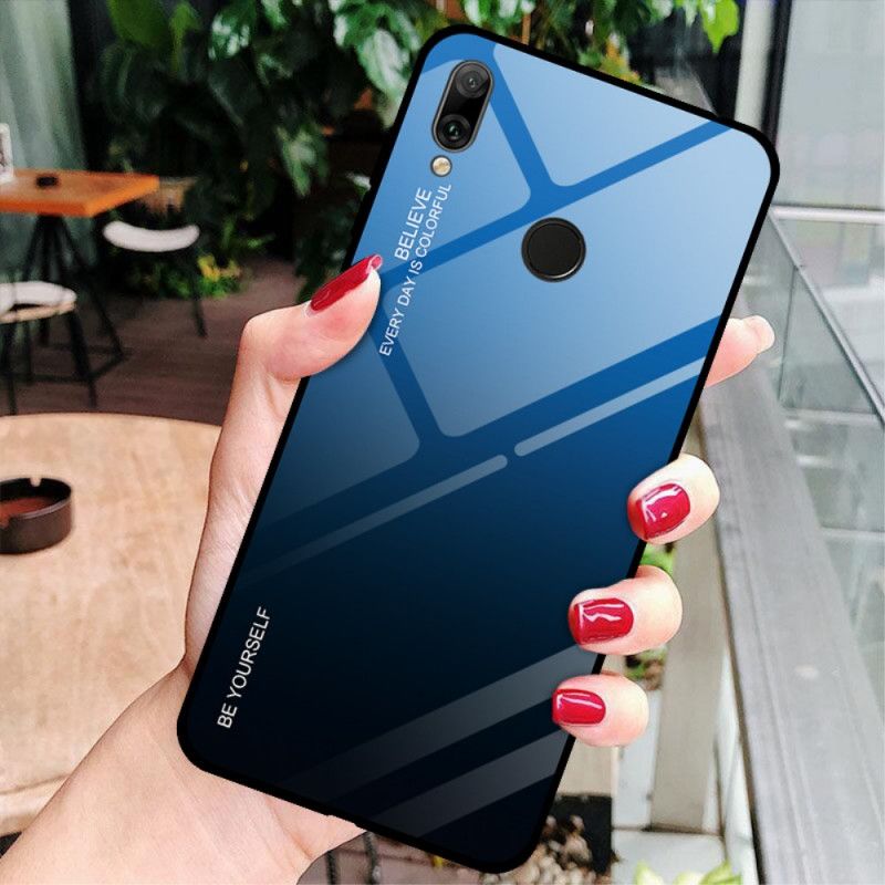 Coque Huawei Y7 2019 Verre Trempé Be Yourself