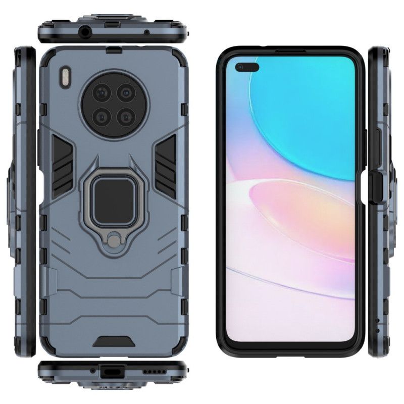 Coque Pour Huawei Nova 8i / Honor 50 Lite Ring Résistante