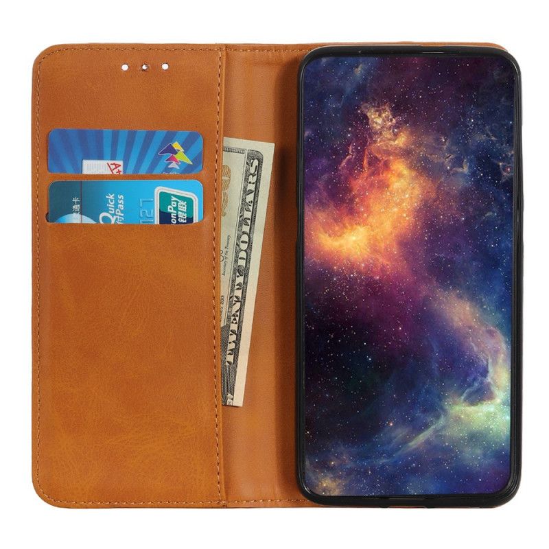 Flip Cover Huawei Mate 30 Cuir Fendu