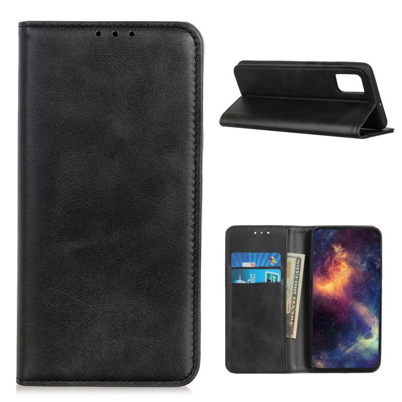 Flip Cover Huawei P Smart 2021 Cuir Fendu Élégance