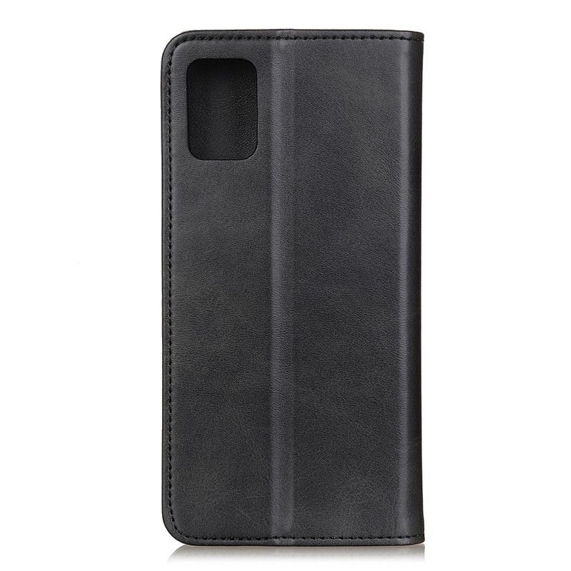 Flip Cover Huawei P Smart 2021 Cuir Fendu Élégance