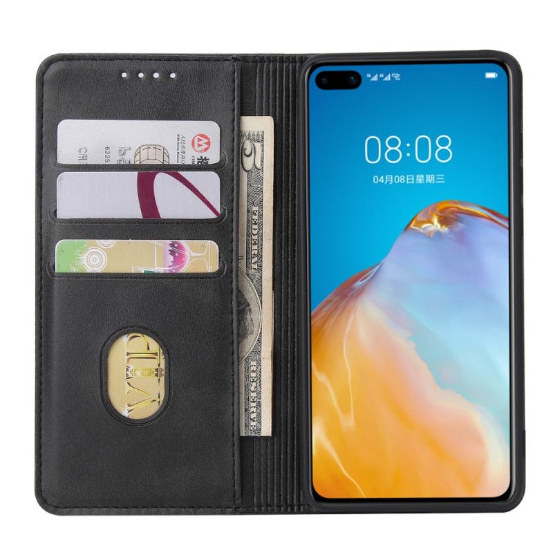 Flip Cover Huawei P40 Effet Cuir Business Style Plus