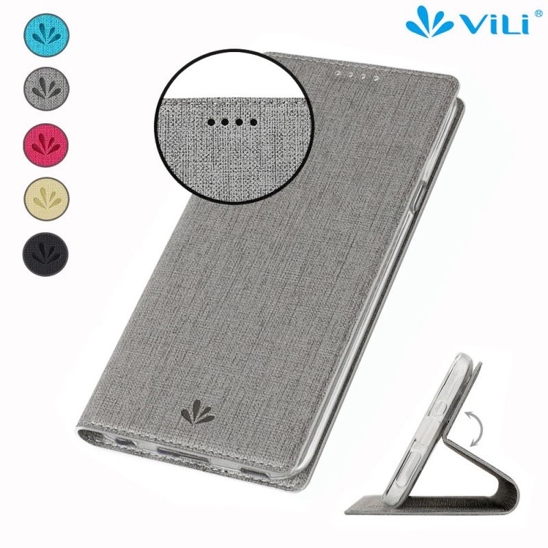 Flip Cover Huawei P40 Lite 5g Texturée Vili Dmx