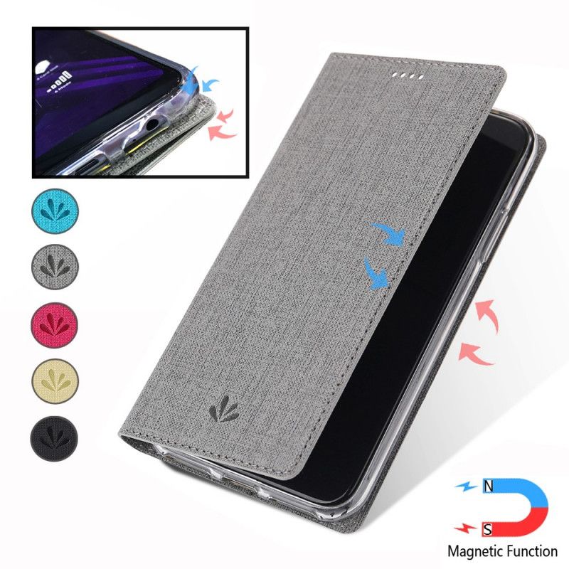 Flip Cover Huawei P40 Lite 5g Texturée Vili Dmx