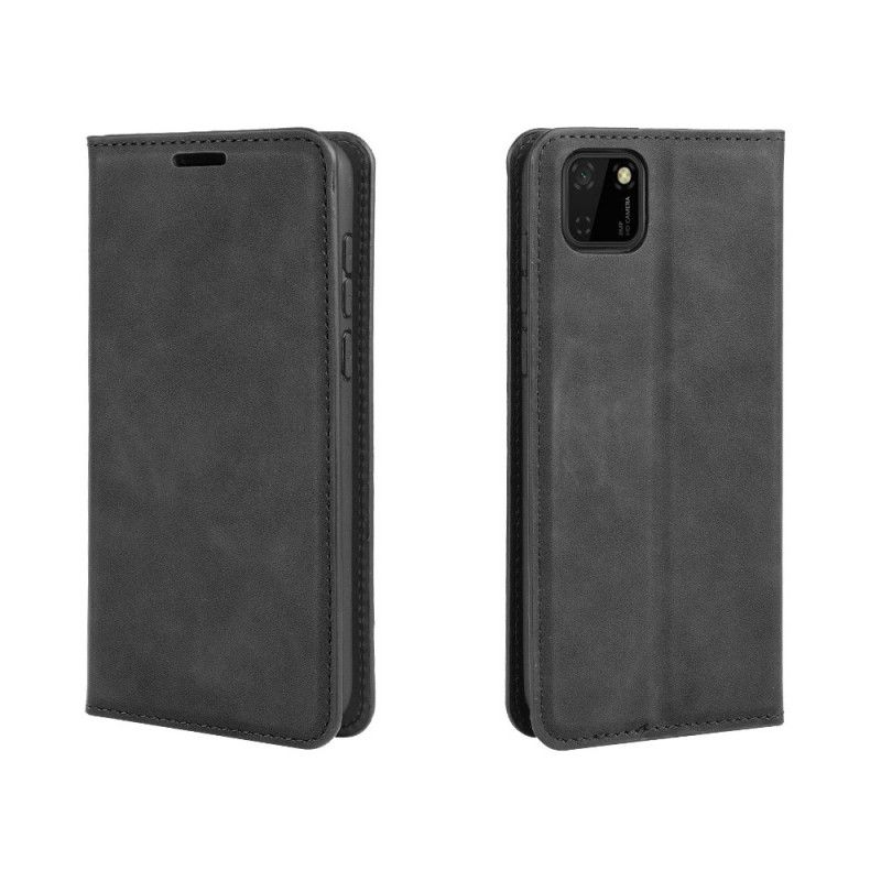 Flip Cover Huawei Y5p Effet Cuir Douceur