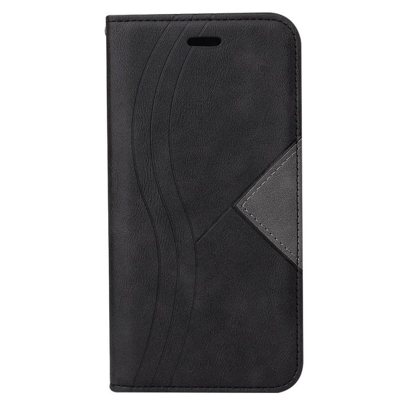 Flip Cover Huawei Y5p Style Cuir Vague