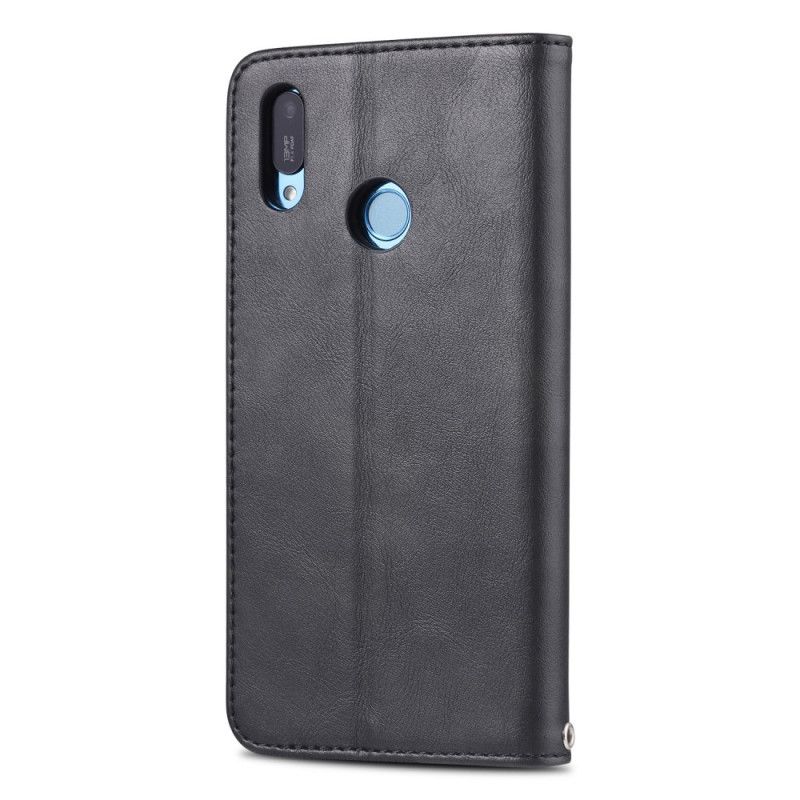 Flip Cover Huawei Y6 2019 Azns Simili Cuir