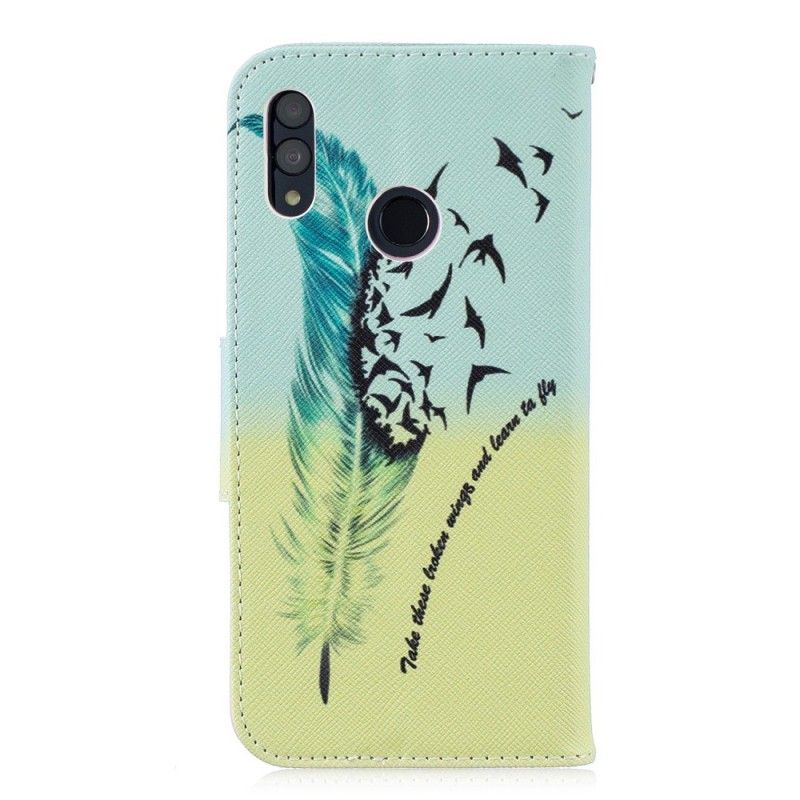 Étui Housse Honor 10 Lite / Huawei P Smart 2019 Learn To Fly