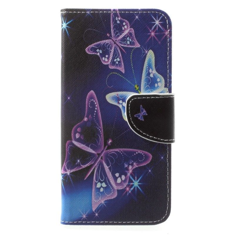 Housse Huawei Mate 10 Lite Papillon Coloré