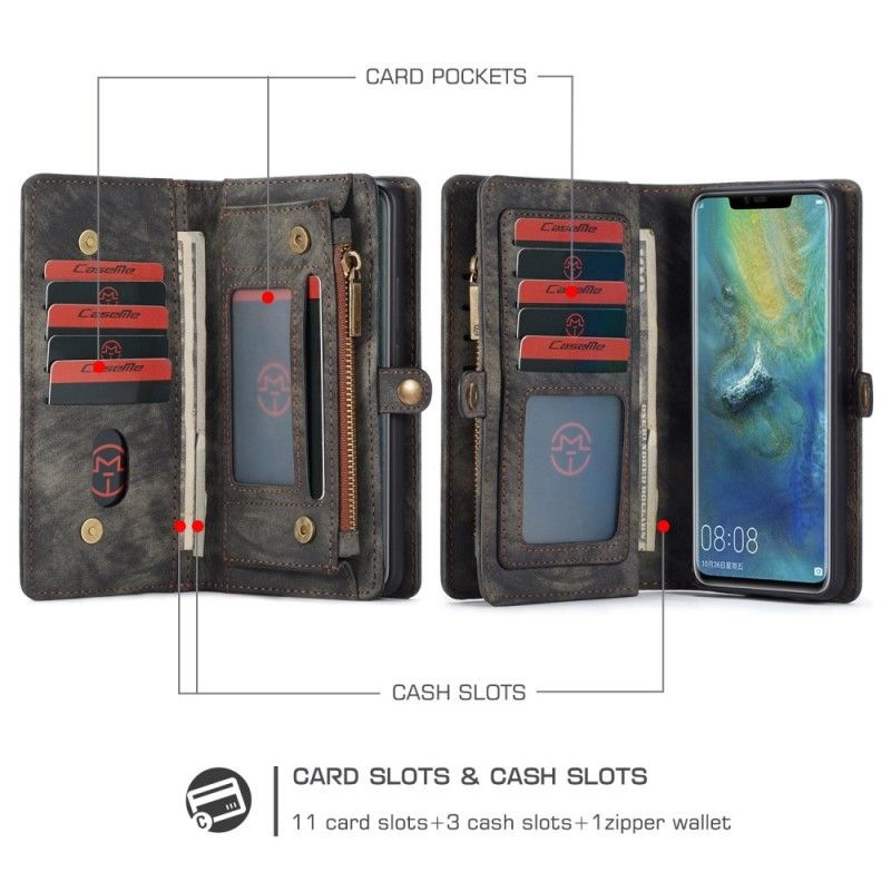 Housse Huawei Mate 20 Pro Caseme Détachable