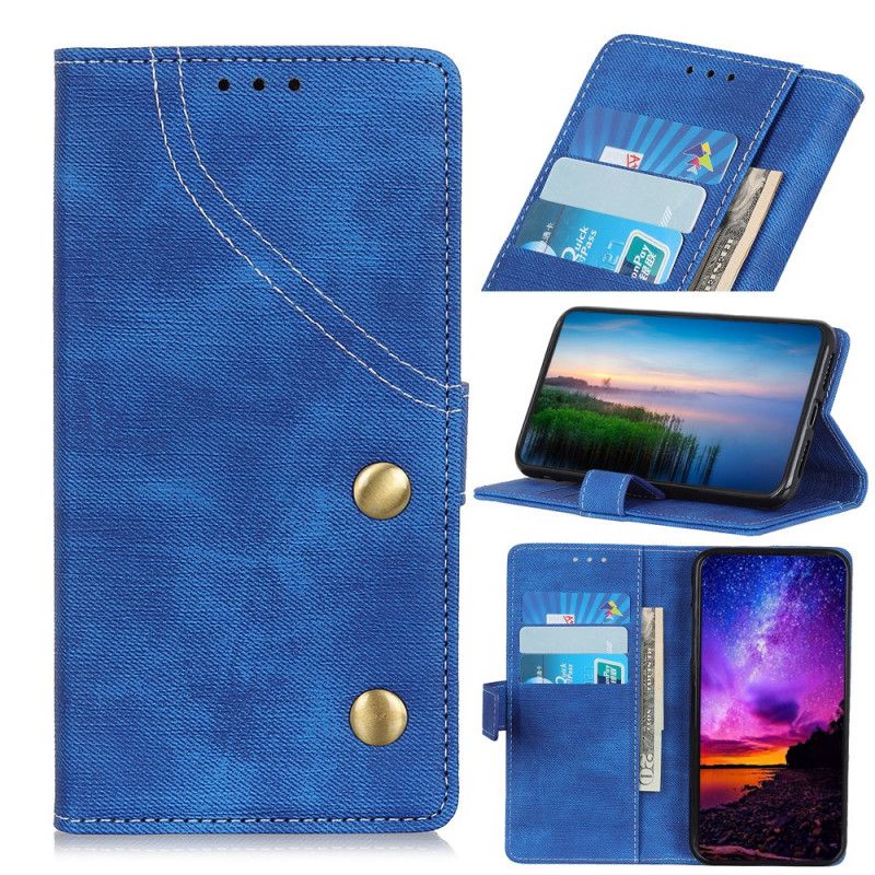 Housse Huawei Mate 30 Jeans Boutons