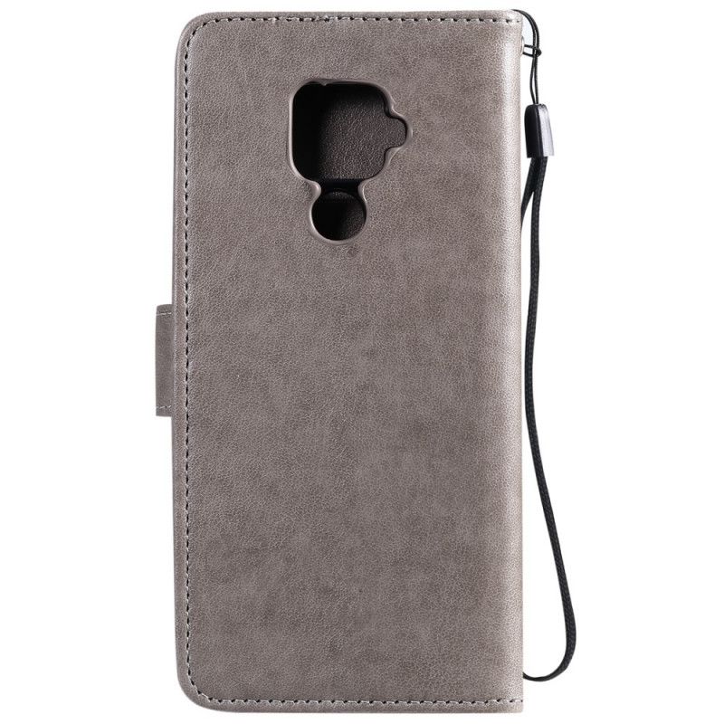 Housse Huawei Mate 30 Lite Hiboux Amoureux À Lanière