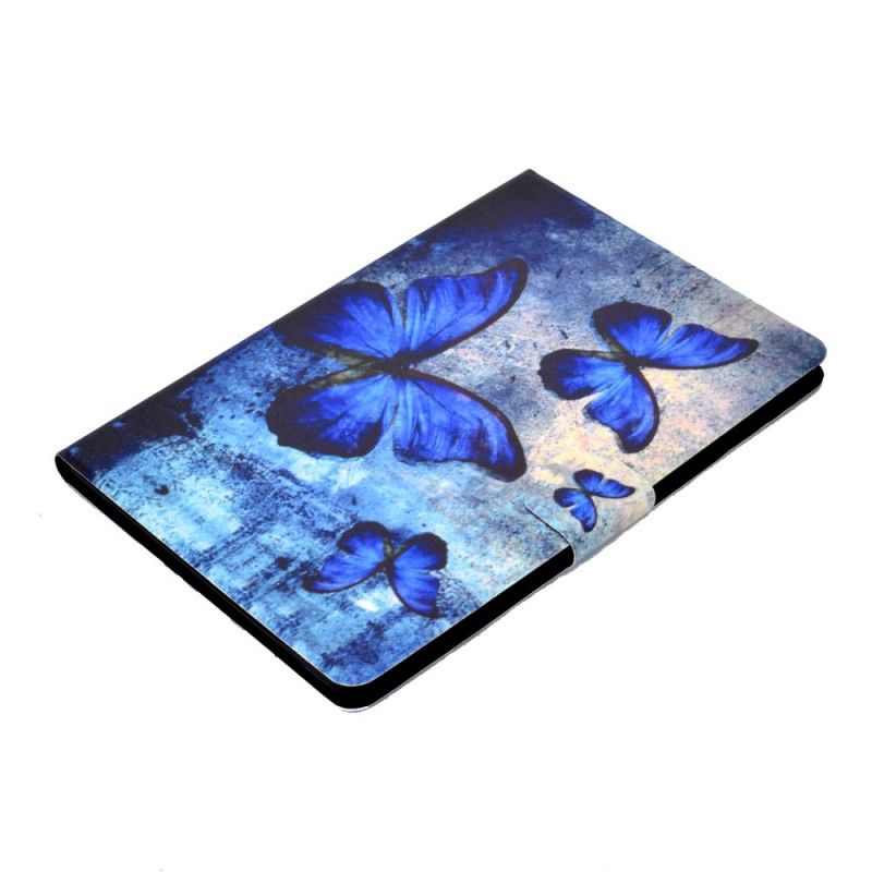 Housse Huawei Mediapad T3 10 Papillons Bleus