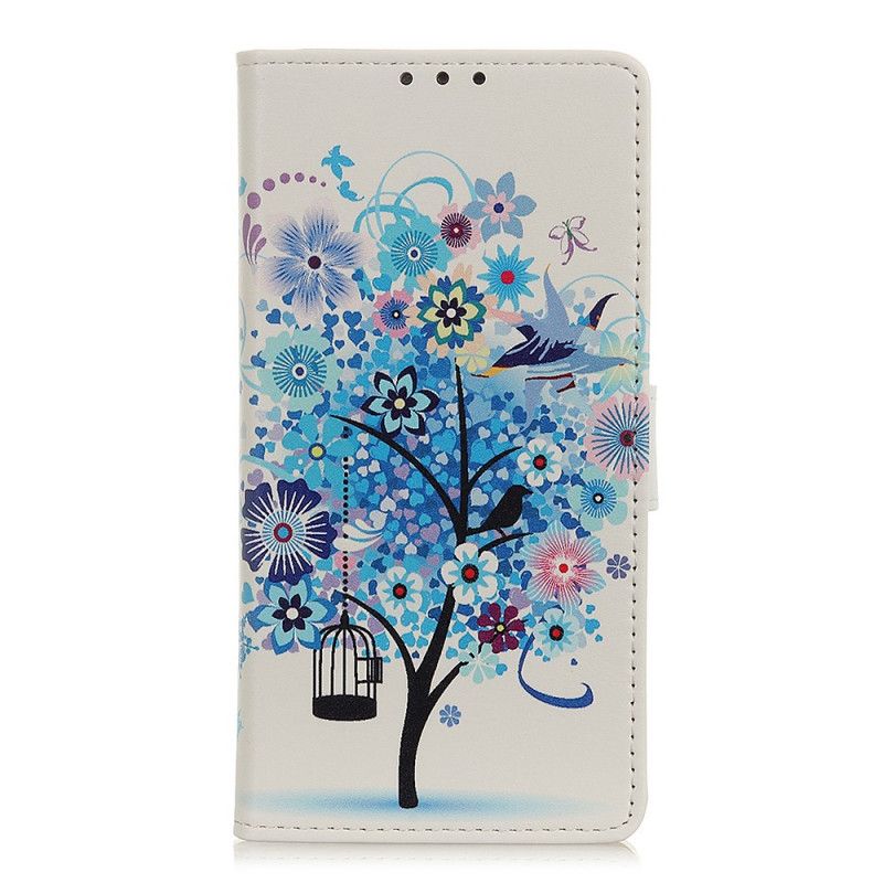 Housse Huawei P Smart 2020 Arbre Fleuri