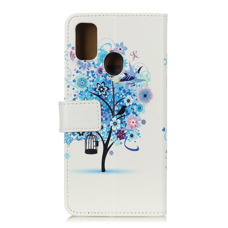 Housse Huawei P Smart 2020 Arbre Fleuri