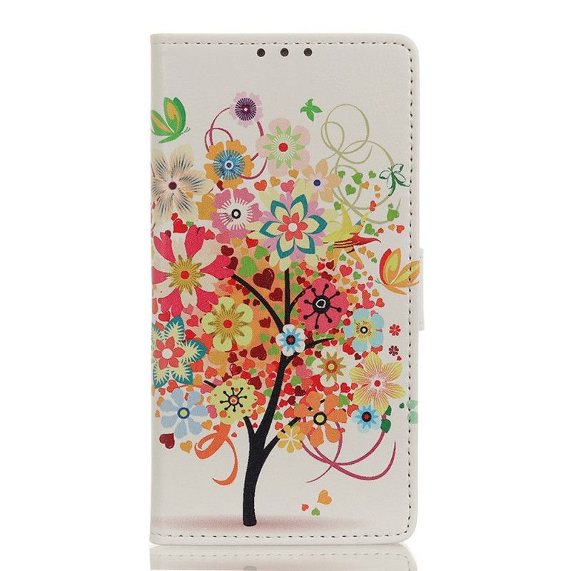 Housse Huawei P Smart 2020 Arbre Fleuri