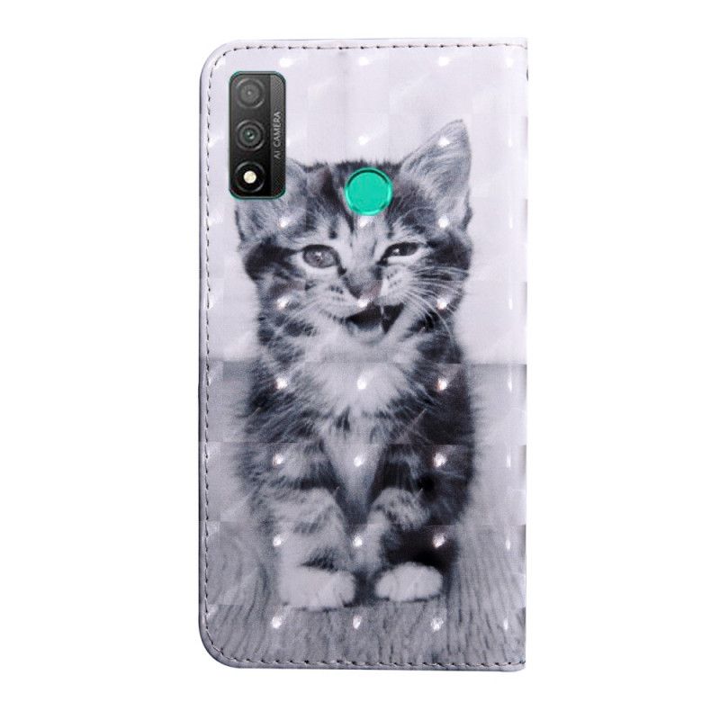 Housse Huawei P Smart 2020 Chat Noir Et Blanc