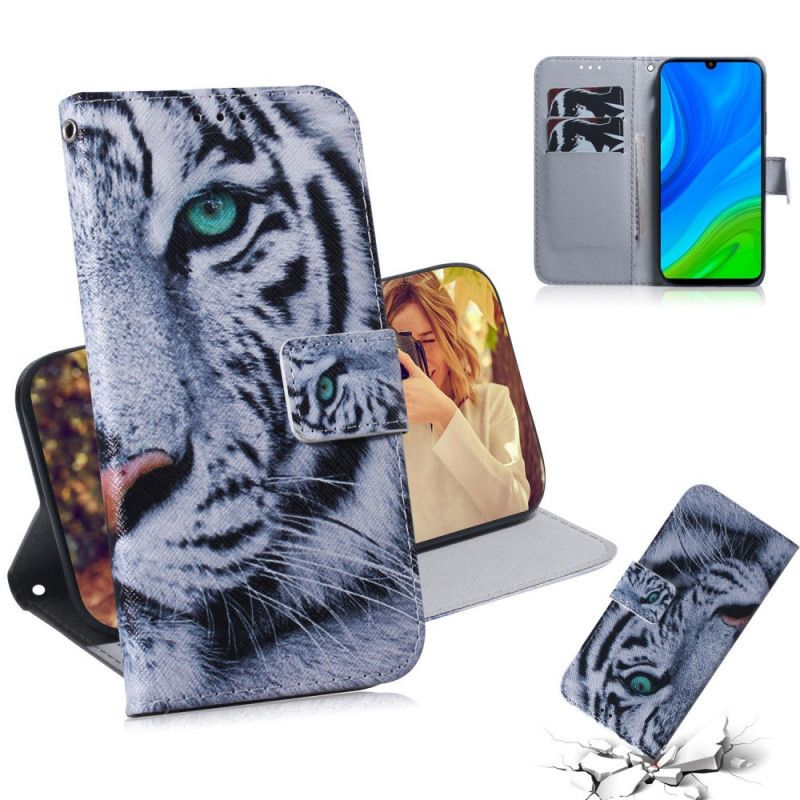 Housse Huawei P Smart 2020 Face De Tigre