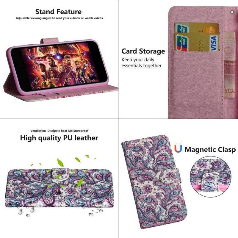 Housse Huawei P Smart 2020 Fleurs Motifs