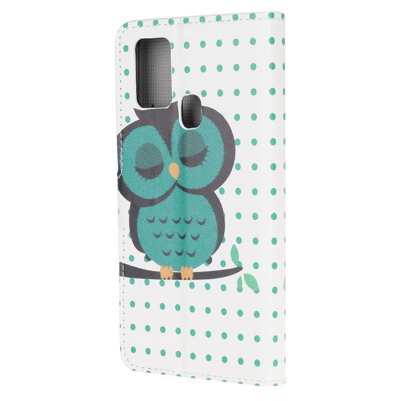 Housse Huawei P Smart 2020 Hibou Endormi