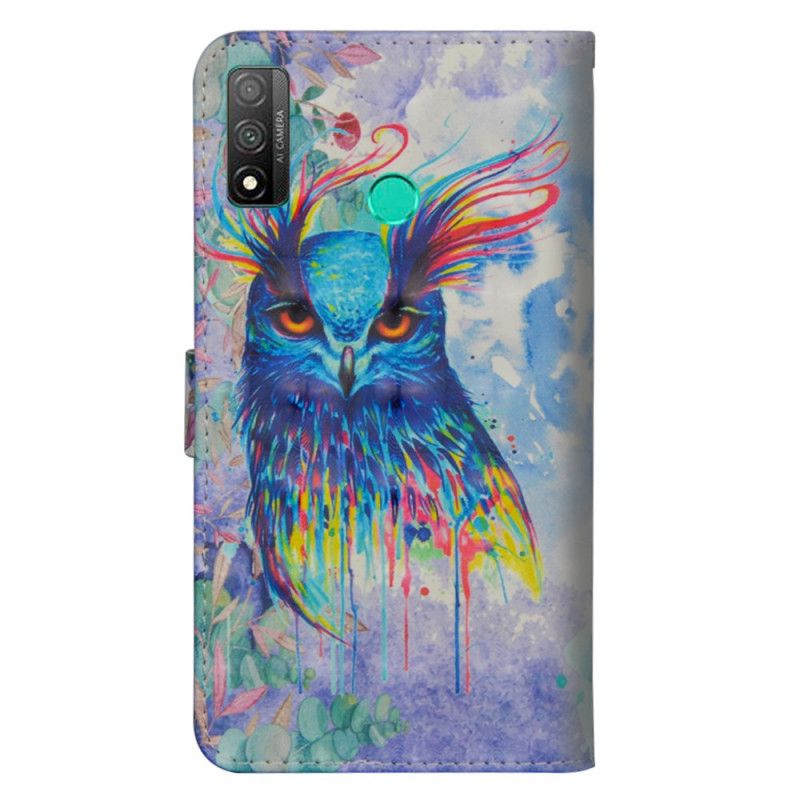 Housse Huawei P Smart 2020 Oiseau Aquarelle