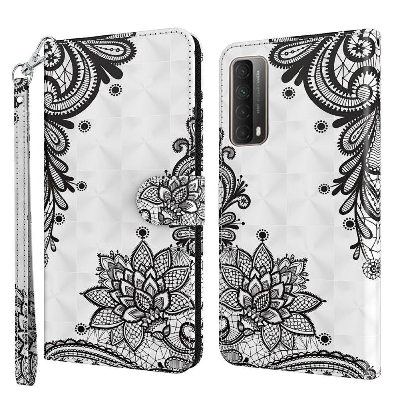 Étui Housse Huawei P Smart 2021 Chic Dentelle