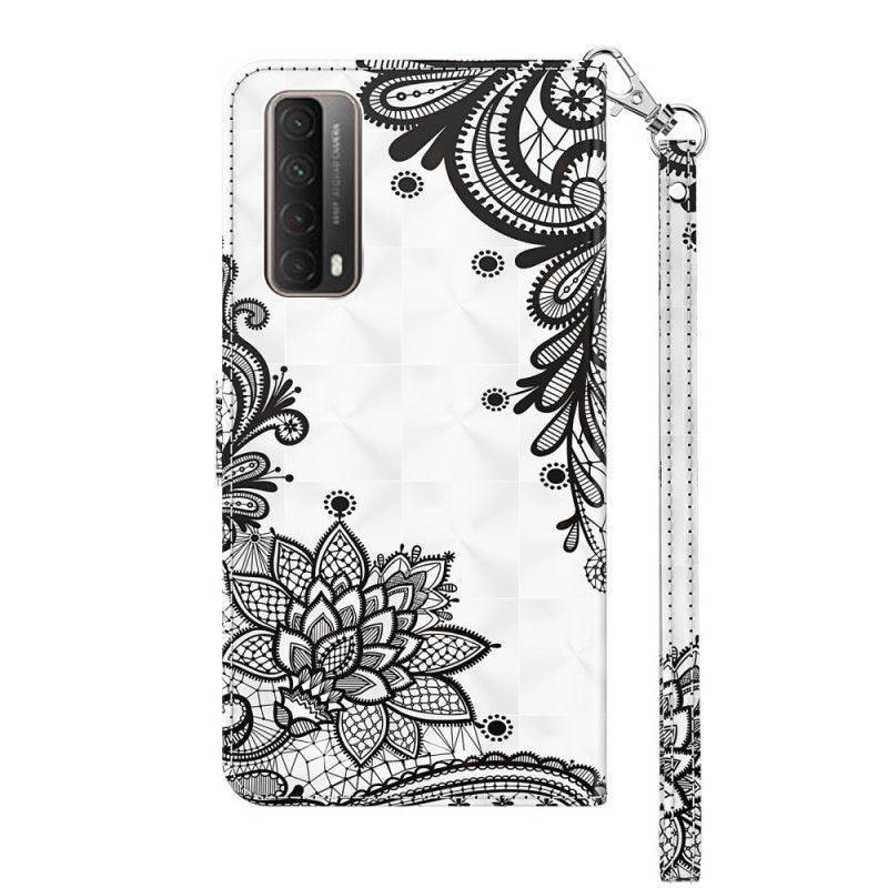 Étui Housse Huawei P Smart 2021 Chic Dentelle