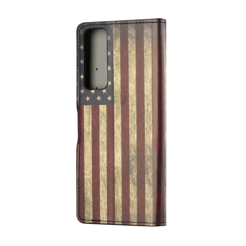 Housse Huawei P Smart 2021 Drapeau Usa